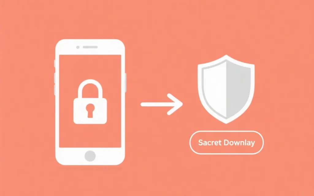 安全下载流程示意